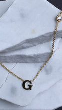 Load image into Gallery viewer, AMARE INITIAL DIAMOND NECKLACE
