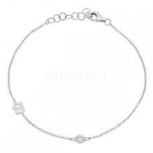 Load image into Gallery viewer, AMARE LETTER INITIAL DIAMOND BRACELET