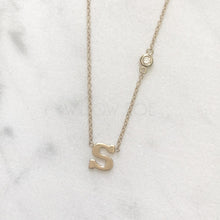 Load image into Gallery viewer, AMARE INITIAL DIAMOND NECKLACE