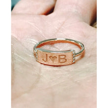 Load image into Gallery viewer, THAIS GOLD BAR RING