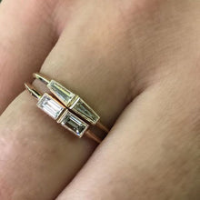 Load image into Gallery viewer, JULES BAGUETTE DIAMOND RING