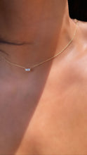 Load image into Gallery viewer, PICCOLA DIAMOND BAGUETTE NECKLACE