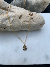 Load image into Gallery viewer, GOLD INITIAL NECKLACE