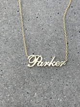 Load image into Gallery viewer, CLASSIC CURSIVE NAME NECKLACE