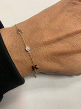 Load image into Gallery viewer, AMARE LETTER INITIAL DIAMOND BRACELET