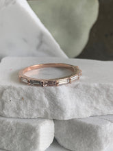 Load image into Gallery viewer, CELINE BAGUETTE DIAMOND RING