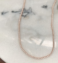 Load image into Gallery viewer, AIKO DIAMOND TENNIS NECKLACE