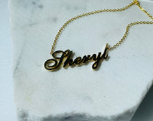 Load image into Gallery viewer, CLASSIC CURSIVE NAME NECKLACE