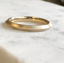 Load image into Gallery viewer, ESME GOLD KNIFE-EDGE RING