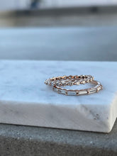 Load image into Gallery viewer, CELINE BAGUETTE DIAMOND RING