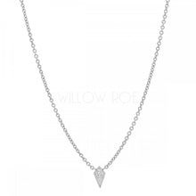 Load image into Gallery viewer, AMALIA DIAMOND KITE BEZEL NECKLACE