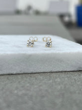 Load image into Gallery viewer, NAYELI DIAMOND STUD EARRINGS