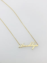 Load image into Gallery viewer, CLASSIC CURSIVE NAME NECKLACE