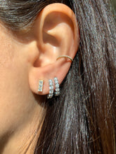 Load image into Gallery viewer, BEVIE MARQUIS DIAMOND STUD EARRINGS