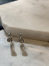 Load image into Gallery viewer, ARLOW RUBY HOOP EARRINGS