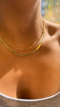 Load image into Gallery viewer, BREI HERRINGBONE NECKLACE
