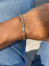 Load image into Gallery viewer, LENA DIAMOND CURB BRACELET