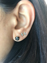Load image into Gallery viewer, ADELE BAGUETTE DIAMOND EARRINGS
