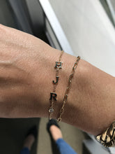 Load image into Gallery viewer, AMARE LETTER INITIAL DIAMOND BRACELET
