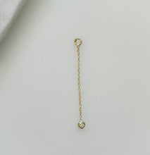 Load image into Gallery viewer, CLEA SINGLE DIAMOND BEZEL EARRING JACKET
