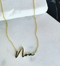 Load image into Gallery viewer, THINNY CUSTOM CURSIVE NAME NECKLACE
