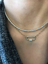 Load image into Gallery viewer, AIKO DIAMOND TENNIS NECKLACE
