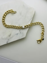 Load image into Gallery viewer, LENA DIAMOND CURB BRACELET
