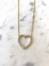 Load image into Gallery viewer, CARYS DIAMOND HEART NECKLACE
