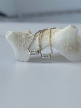 Load image into Gallery viewer, PICCOLA DIAMOND BAGUETTE NECKLACE
