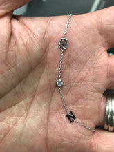 Load image into Gallery viewer, AMARE LETTER INITIAL DIAMOND BRACELET

